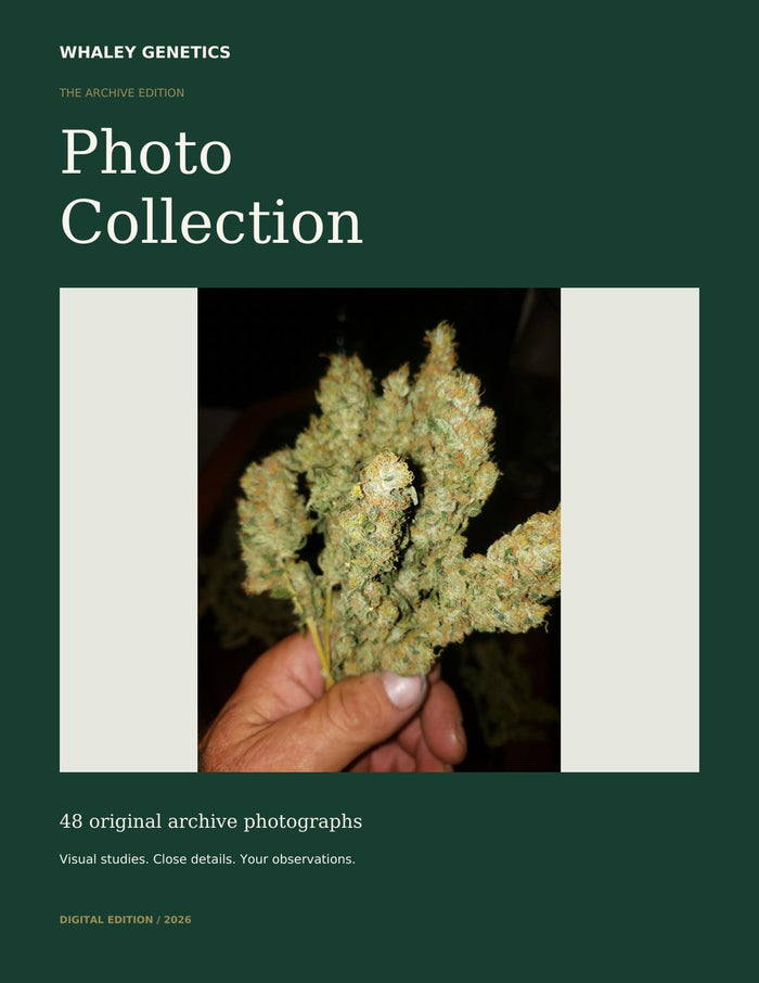 Whaley Genetics Photo Collection archive edition cover